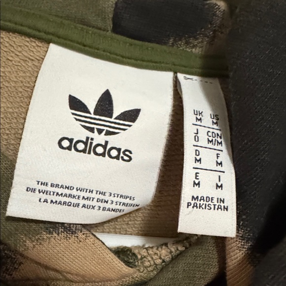 Adidas Logo Camouflage Hoodie - Picture 3 of 3